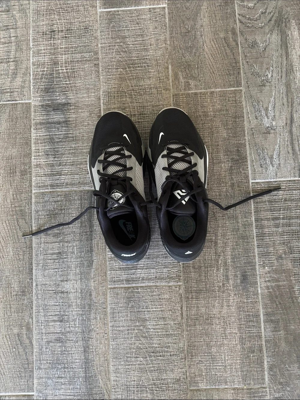 Nike Zoom Freak 4 Black Basketball Shoes Men’s 10 - Picture 3 of 7